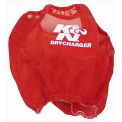 K&N DryCharger Oval Tapered Filter Wrap (Red) - RP-5103DR